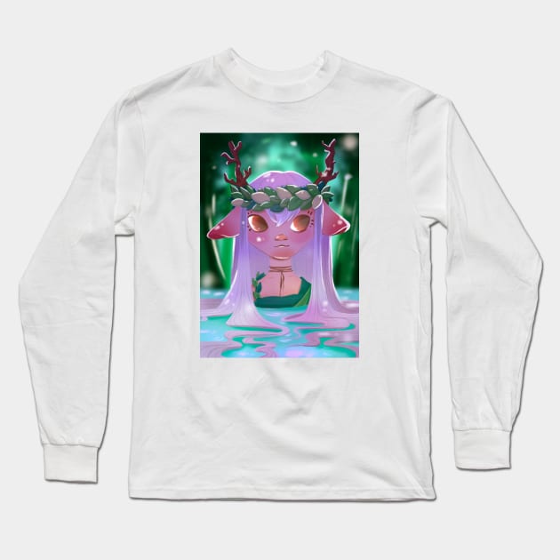 Forrest Nymph Long Sleeve T-Shirt by Four Seasons Fox